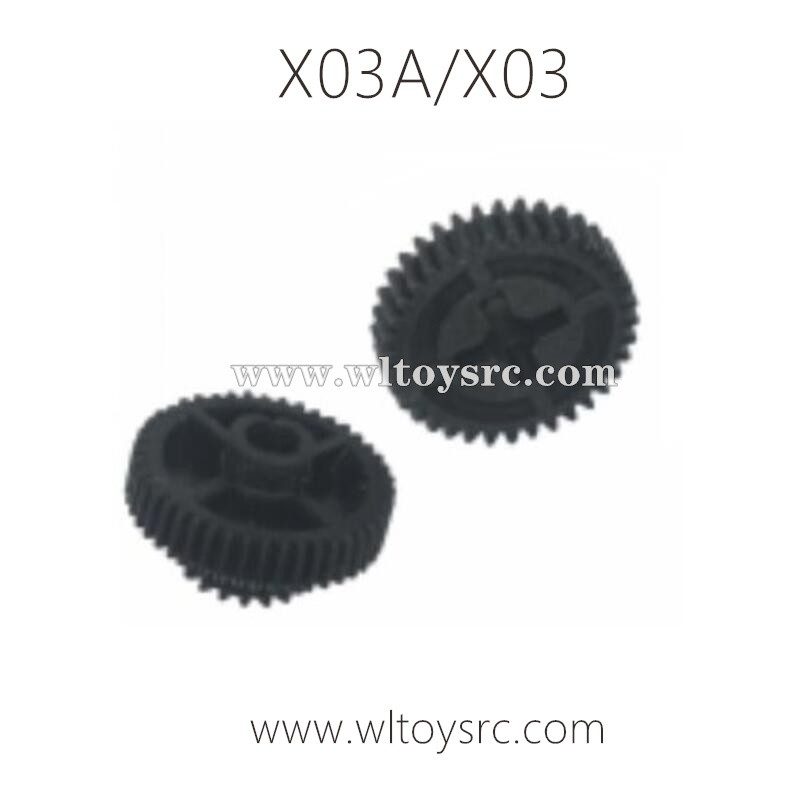 XLF X03A X03 RC Car Parts, Drive Gear C12024-C12025