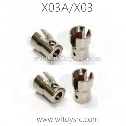 XLF X03A X03 RC Car Parts, Metal Drive Cup Head C12044