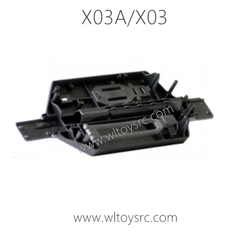 XLF X03A X03 RC Car Vehicle Bottom C12002