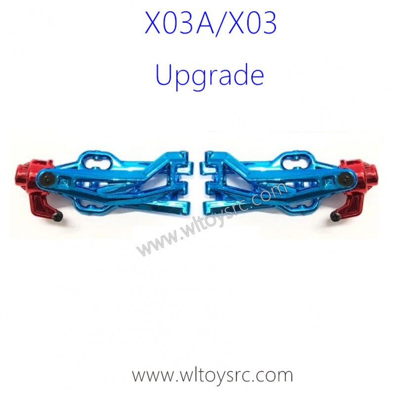 XLF X03A X03 RC Car Upgrade Metal Front Swing Arm Kit