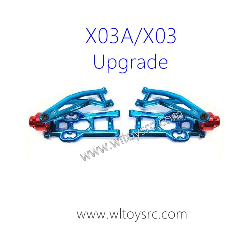 XLF X03A X03 RC Car Upgrade Metal Rear Swing Arm Kit