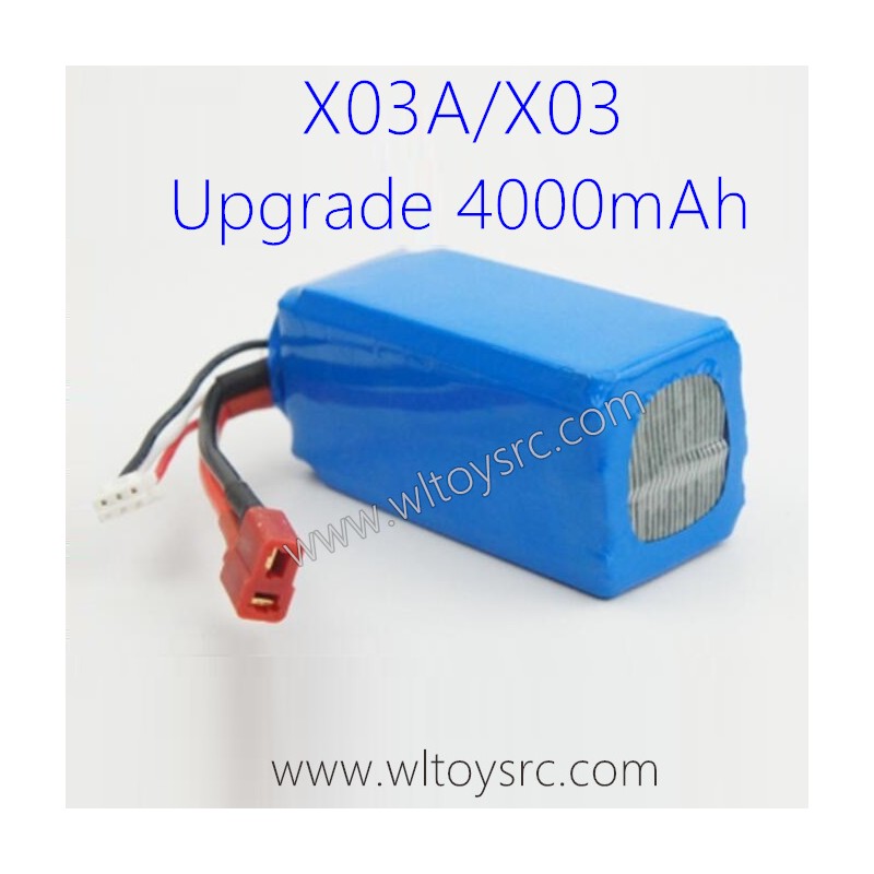 XLF X03 RC Car Upgrade Large Capacity Battery 4000mAh