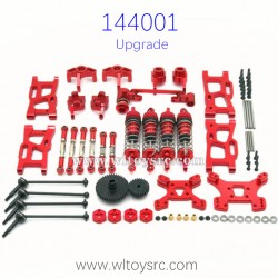 WLTOYS 144001 Metal Upgrade Parts Big Gear Bone Dog Shaft Set