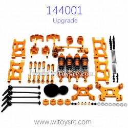 WLTOYS 144001 Metal Upgrade Parts Big Gear Golden