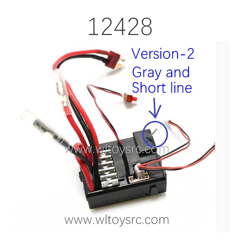 WLTOYS 12428 RC Car Parts Receiver Board 0056 Version-2