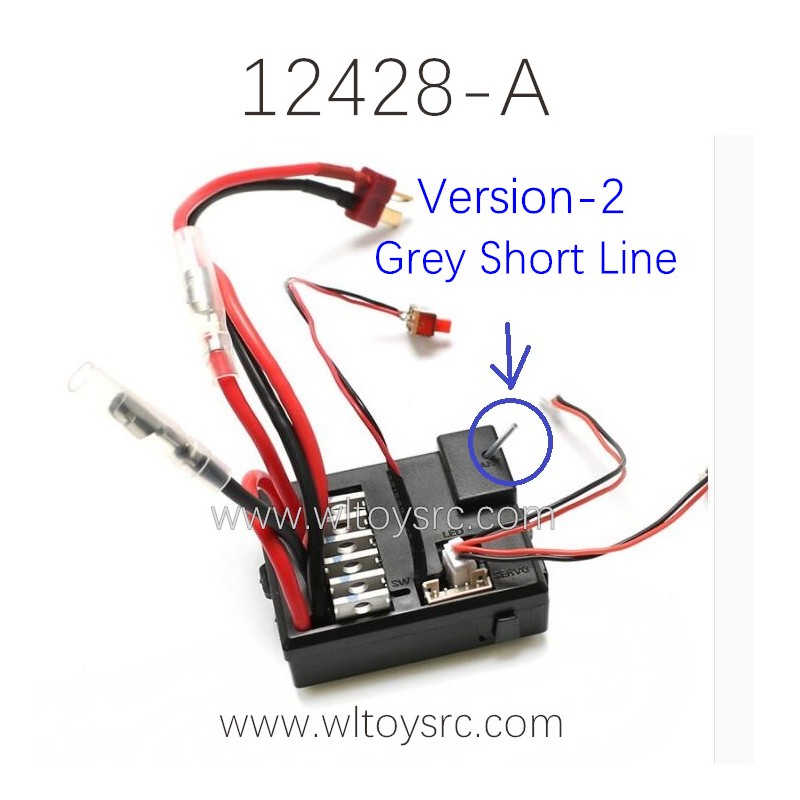 WLTOYS 12428-A RC Car Parts Receiver Board 0056 Version-2