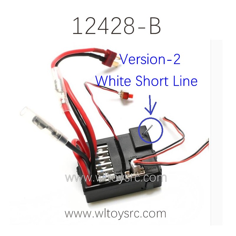 WLTOYS 12428-B Parts Receiver Board 0056 Rock Crawler