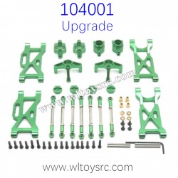 WLTOYS 104001 RC Car Upgrade Parts Metal Swing Arm and Connect Rod kit