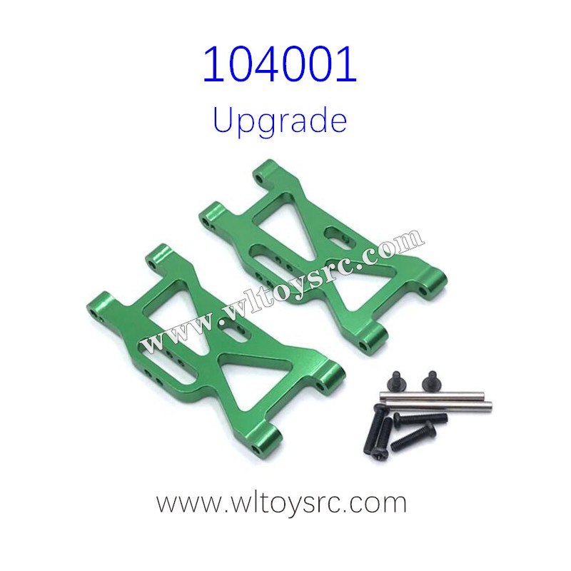 WLTOYS 104001 Upgrades Parts Front Swing Arm Green