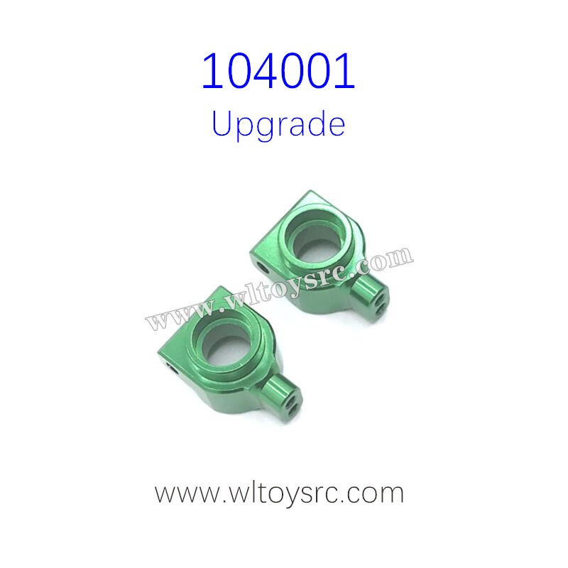 WLTOYS 104001 Upgrade Parts Rear Wheel Cups Green