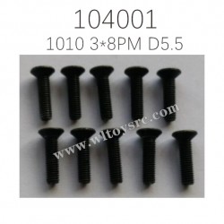 WLTOYS 104001 1010 Phillips Countersunk Head Machine Screw