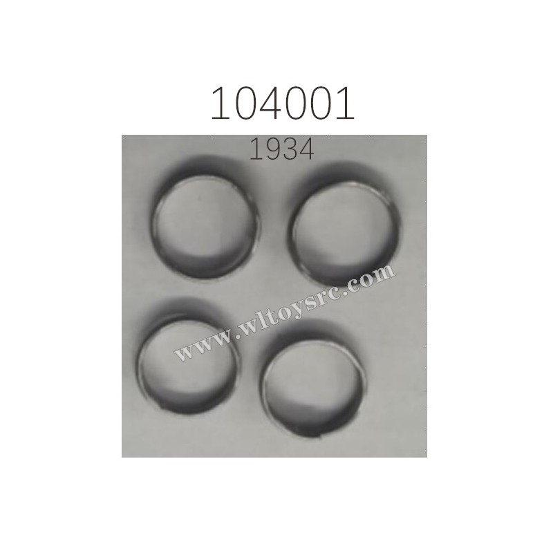 1934 Torsion Spring Parts For WLTOYS 104001 RC Car