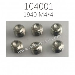 1940 Hexagon socket screws M4X4 Parts For WLTOYS 104001 RC Car