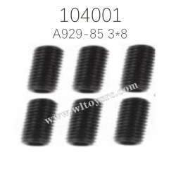 A929-85 Machine Screw 3X8 Parts For WLTOYS 104001 1/10 RC Car