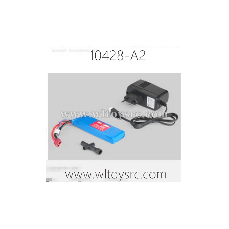 WLTOYS 10428-A2 Parts, Battery and Charger