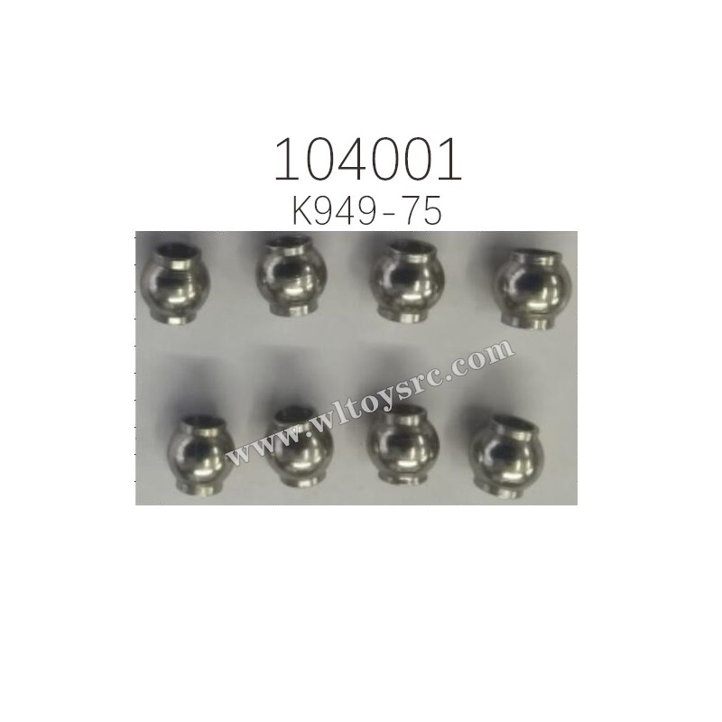K949-75 6.0X5.9 Ball Head Parts For WLTOYS 104001 1/10 RC Car