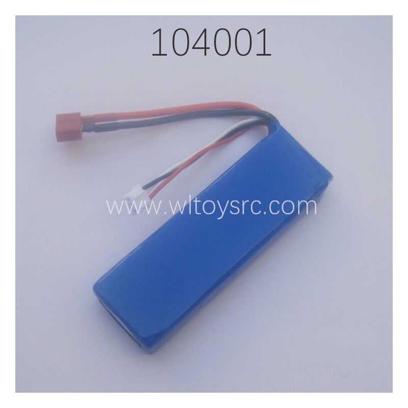 Battery 7.4V 2200mAh Parts For WLTOYS 104001 RC Car