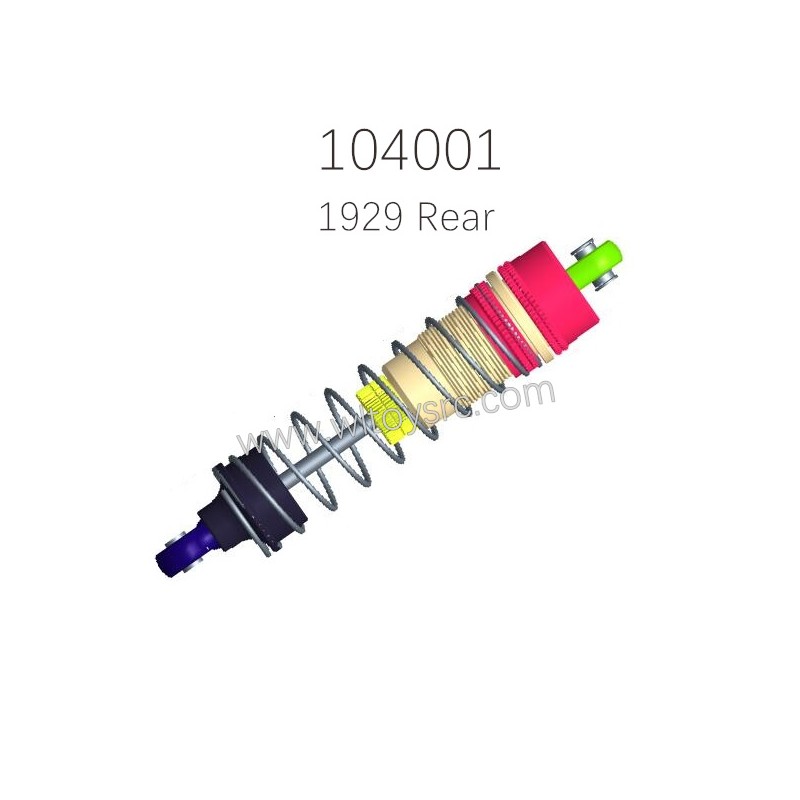 1929 Rear Shock Absorbers For WLTOYS 104001 RC Car