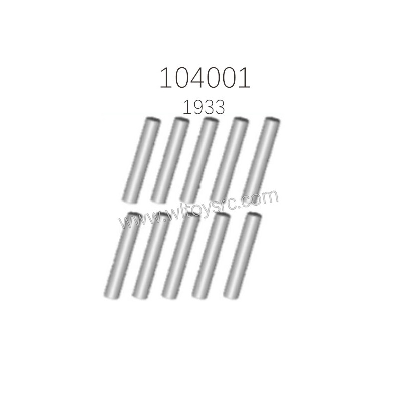 1933 1.5X10MM Pins For WLTOYS 104001 RC Car