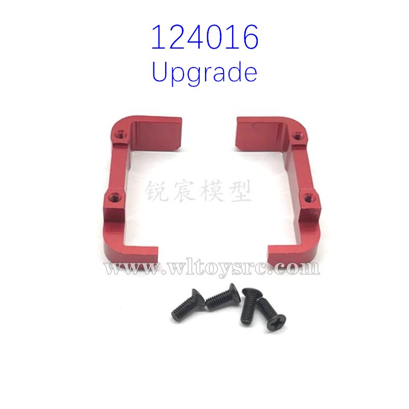 WLTOYS 124016 Upgrade parts Battery Fixing kit Red