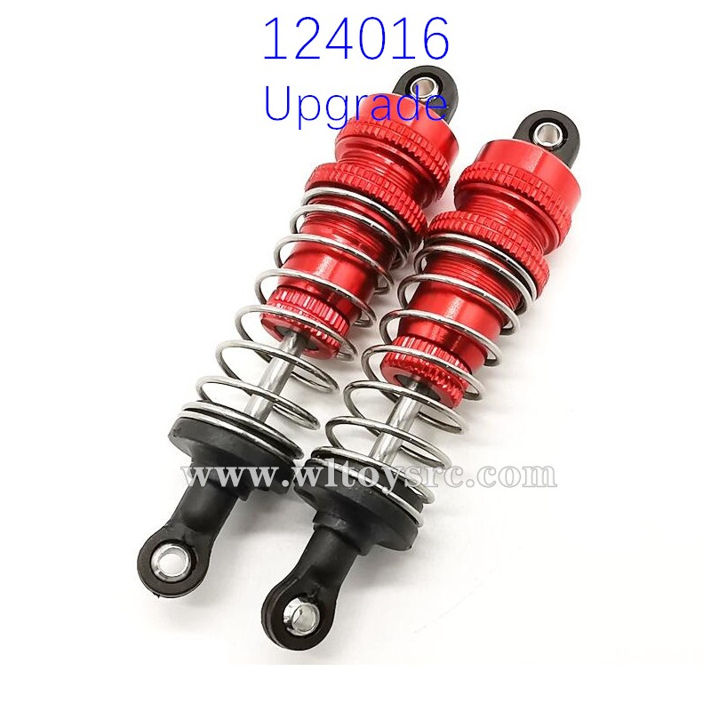 WLTOYS 124016 Upgrade Shock Absorbers Red