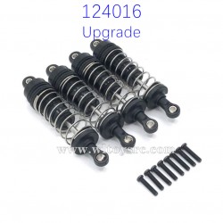 WLTOYS 124016 Brushless RC Truck Upgrade Shock Absorbers Black