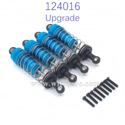 WLTOYS 124016 Brushless RC Truck Upgrade Shock Absorbers Blue