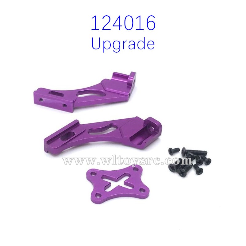 WLTOYS 124016 Upgrade Parts Tail Support Frame Purple