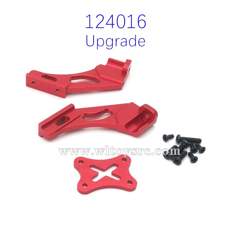 WLTOYS 124016 Upgrade Parts Tail Support Frame Red