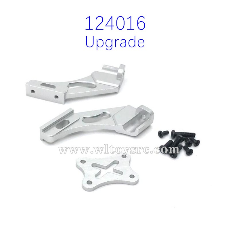 WLTOYS 124016 Upgrade Parts Tail Support Frame Silver
