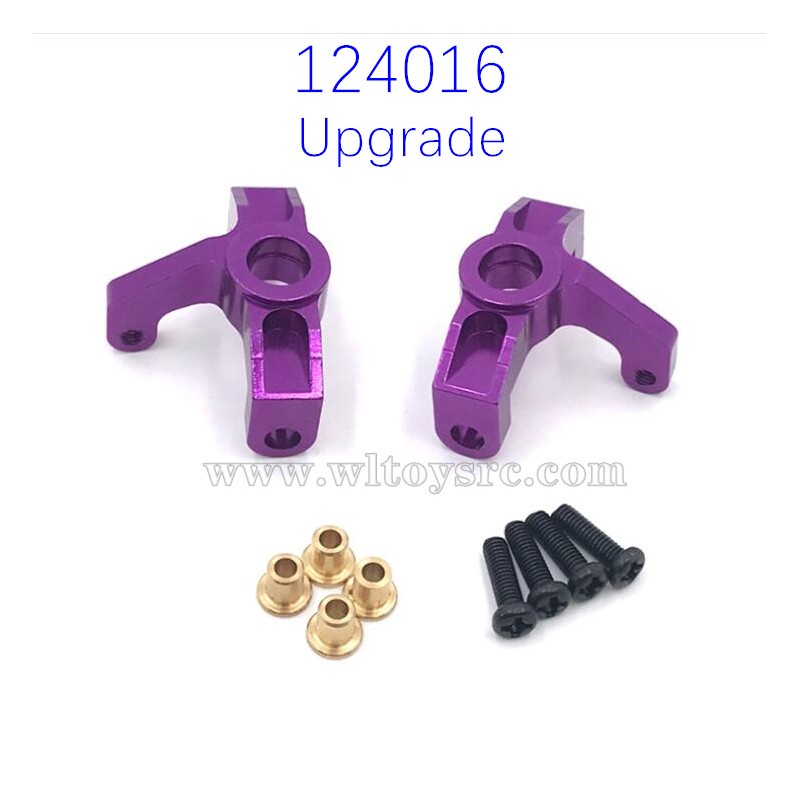 WLTOYS 124016 Upgrade Parts Steering Cups Purple