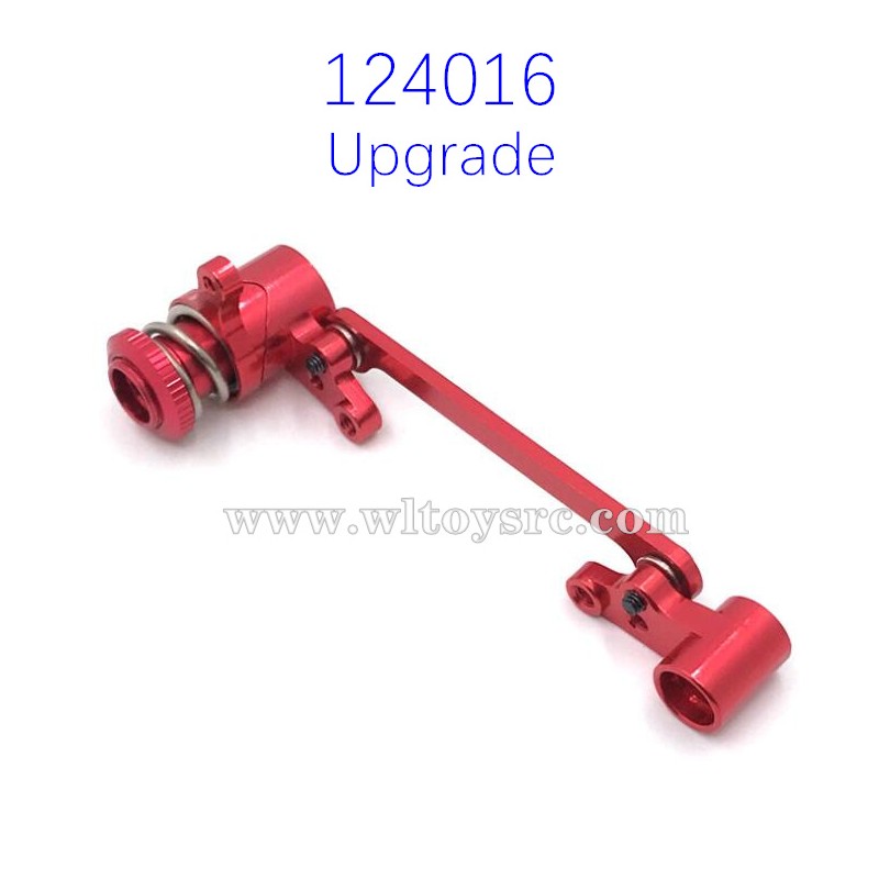 WLTOYS 124016 Upgrade Parts Steering Set Red