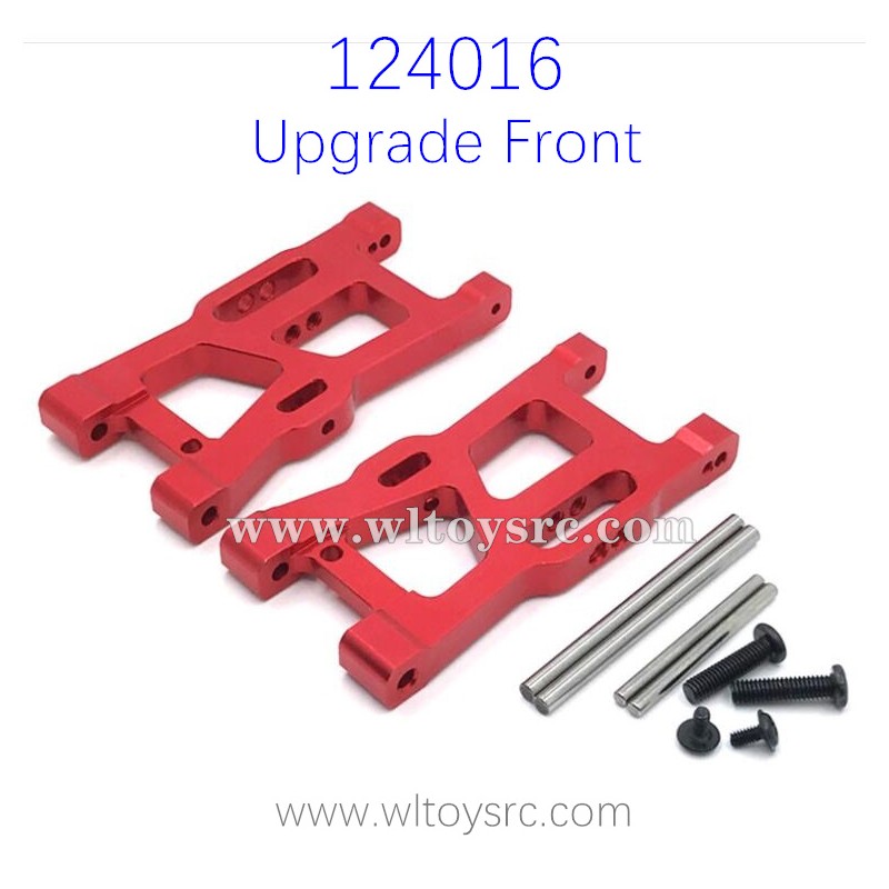 WLTOYS 124016 Brushless Upgrade Parts Front Swing Arm Red