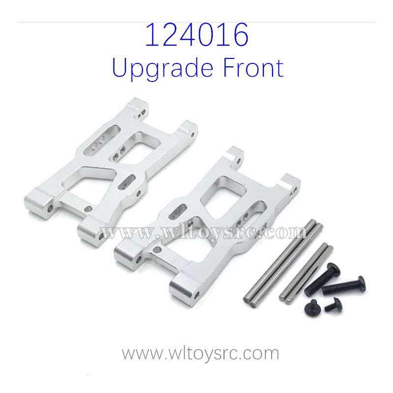 WLTOYS 124016 Brushless Upgrade Parts Front Swing Arm Silver