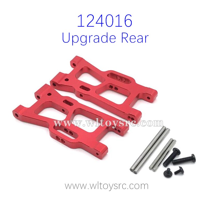 WLTOYS 124016 Upgrade Parts Rear Swing Arm Red
