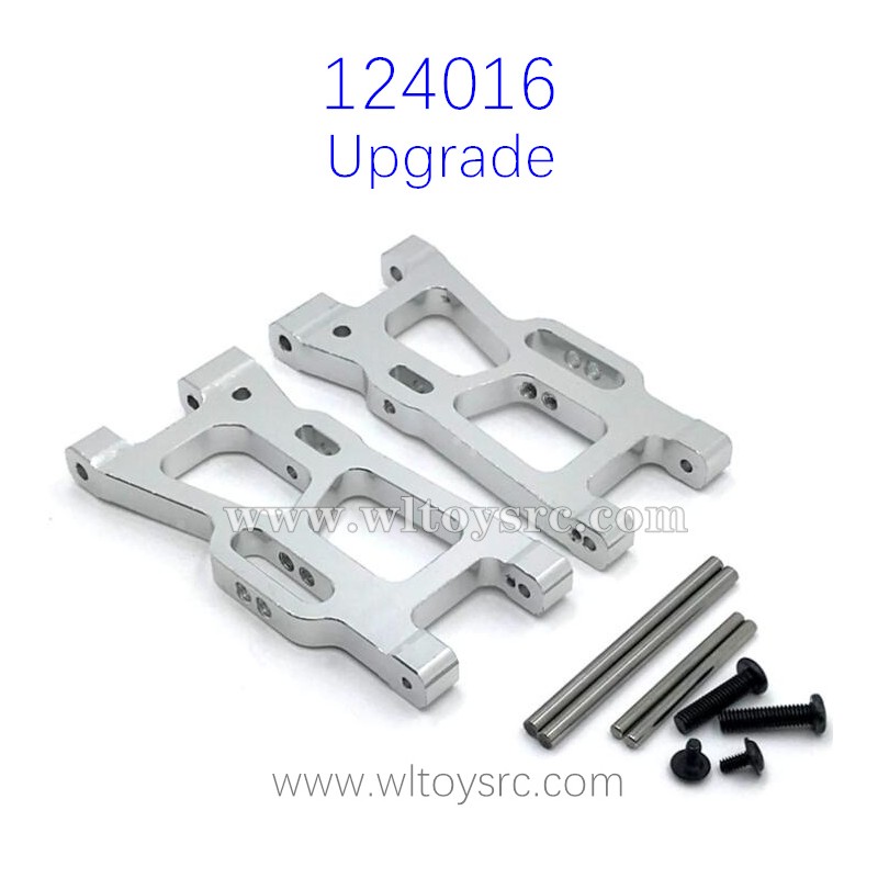 WLTOYS 124016 Upgrade Parts Rear Swing Arm Silver