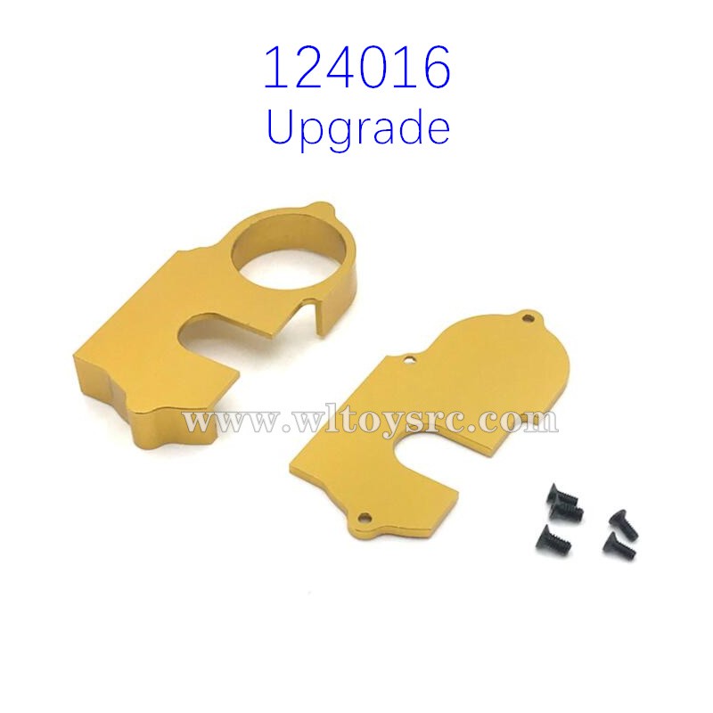 WLTOYS 124016 Upgrade Parts Gear Cover Gold