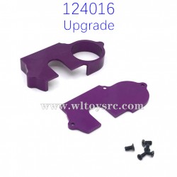 WLTOYS 124016 Upgrade Parts Gear Cover Purple