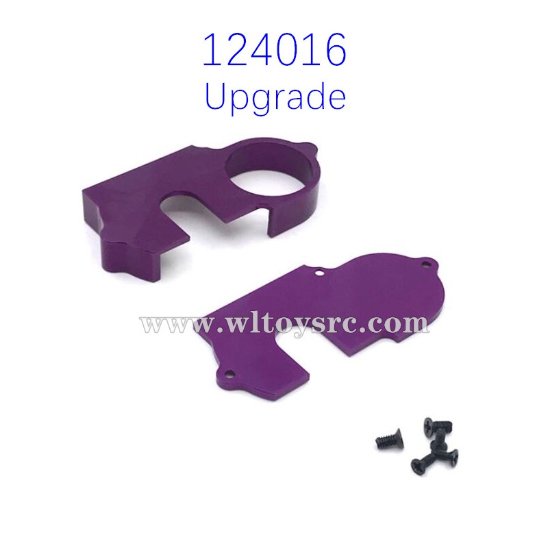 WLTOYS 124016 Upgrade Parts Gear Cover Purple