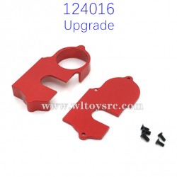 WLTOYS 124016 Upgrade Parts Gear Cover Red