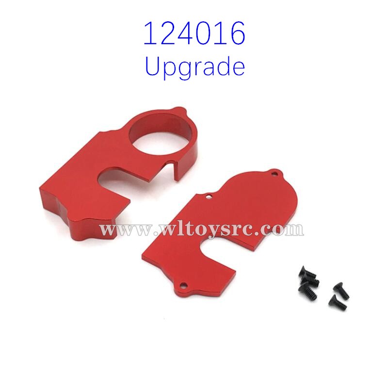 WLTOYS 124016 Upgrade Parts Gear Cover Red