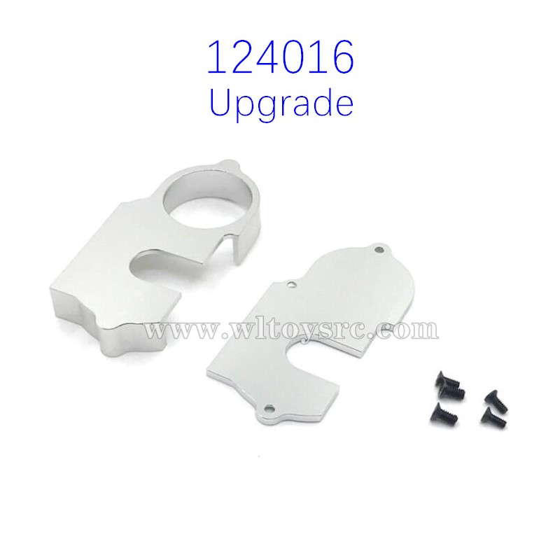 WLTOYS 124016 Upgrade Parts Gear Cover Silver