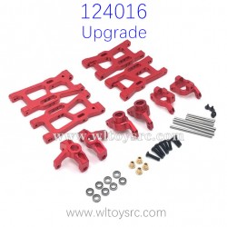 WLTOYS 124016 Upgrade Metal Parts Red