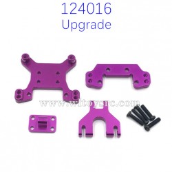WLTOYS 124016 Upgrade Parts Front Rear Shock Board Purple