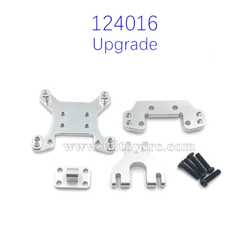 WLTOYS 124016 Upgrade Parts Front Rear Shock Board Silver WLTOYS 124016 Upgrade Parts Front Rear Shock Board Silver