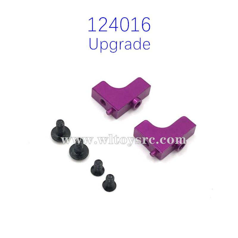 WLTOYS 124016 Upgrade Parts Servo Fixing kit Purple