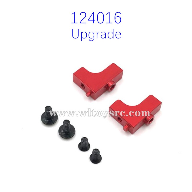 WLTOYS 124016 Upgrade Parts Servo Fixing kit Red