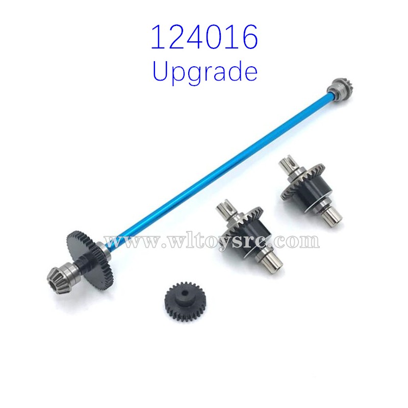 WLTOYS 124016 Upgrade Parts Differential Assembly and Central Shaft