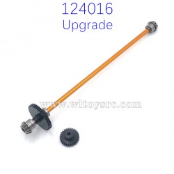 WLTOYS 124016 Upgrade PartsCentral Shaft and Big Gear Gold