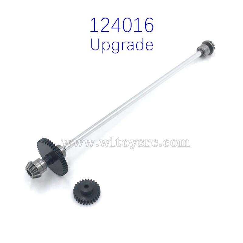 WLTOYS 124016 Upgrade PartsCentral Shaft and Big Gear Silver